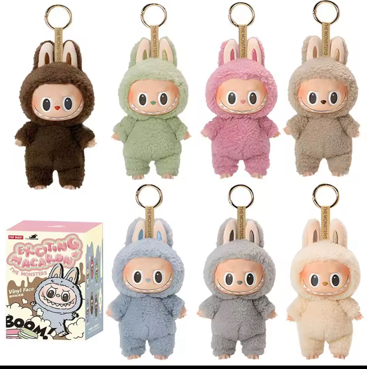 Labubu Exciting Macarons Series Blind Box 1 pc