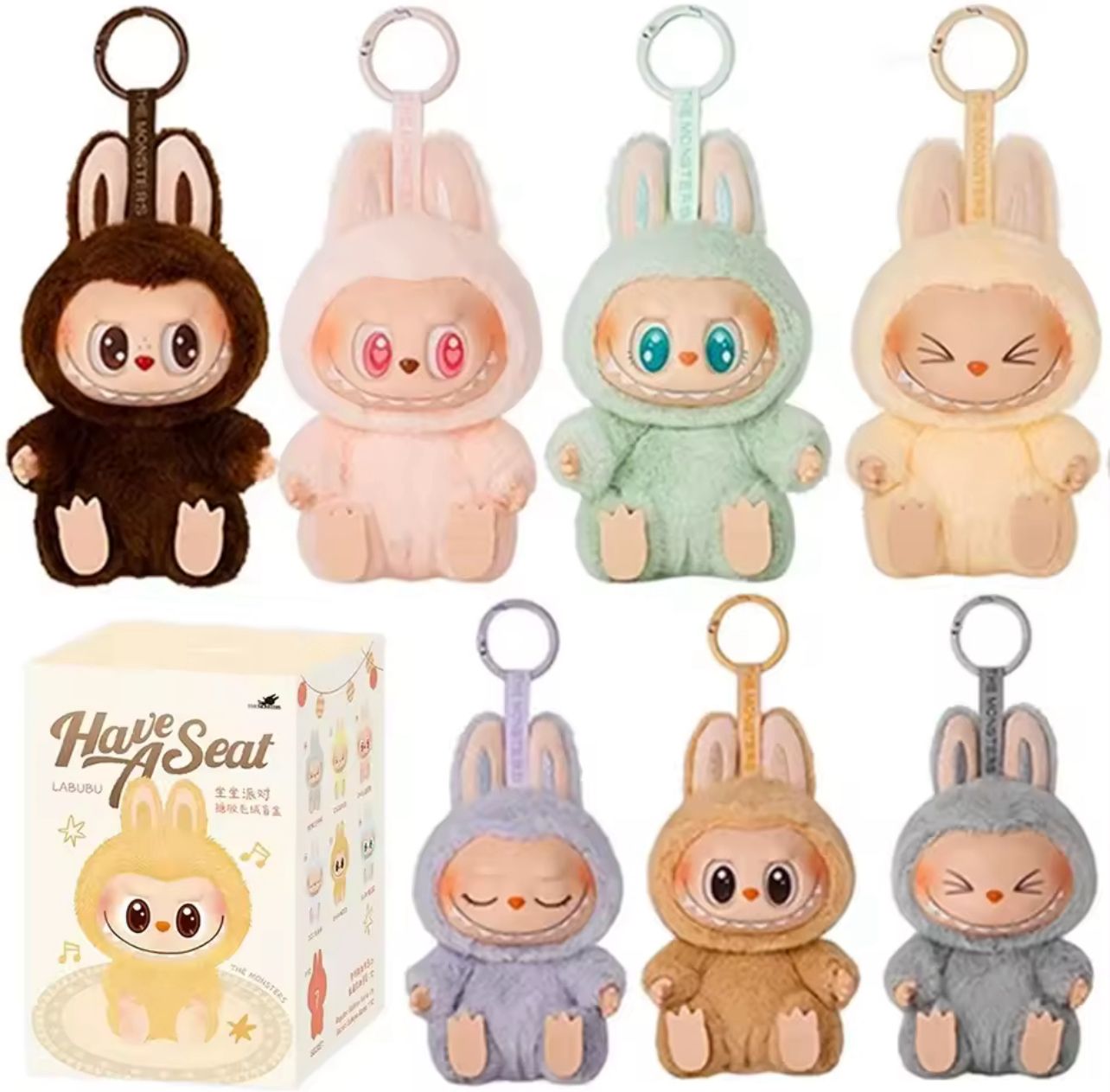 Labubu have a seat series blind box