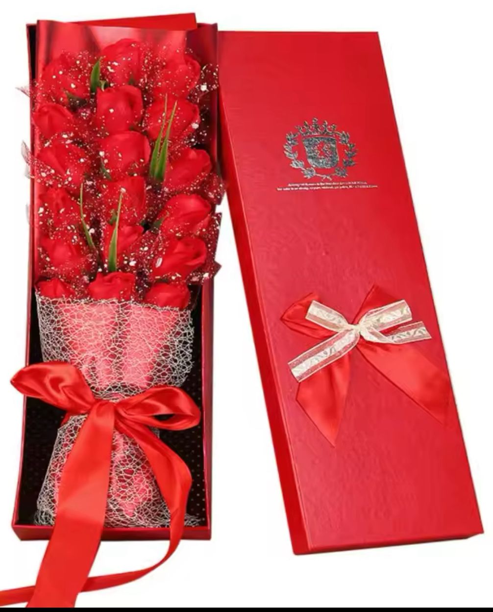 Elegant 11 Roses Soap Flower with Gift Box – The Perfect Surprise for your loved one