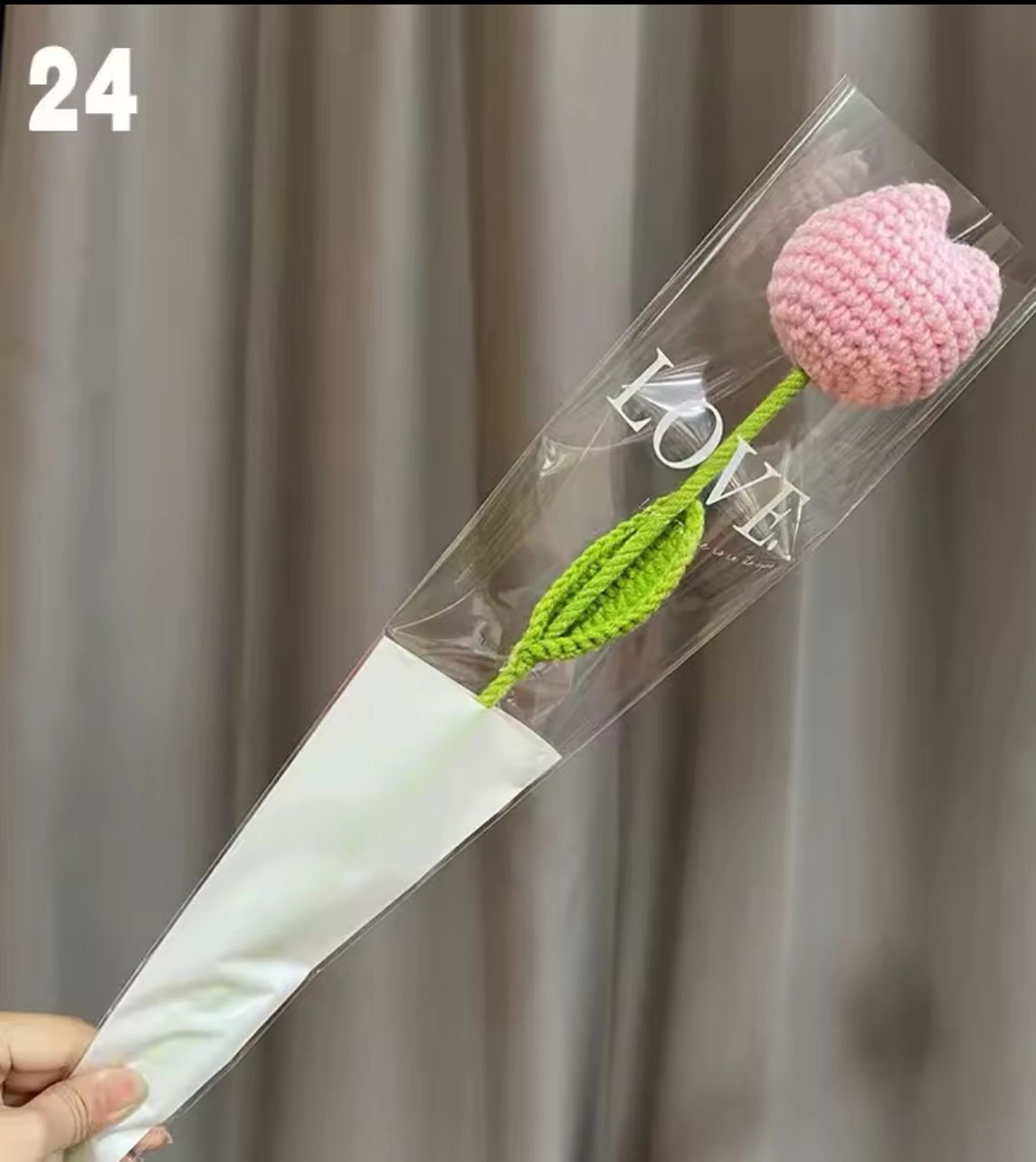 Casual Elegant Minimalist Flower Yarn Artificial Flowers