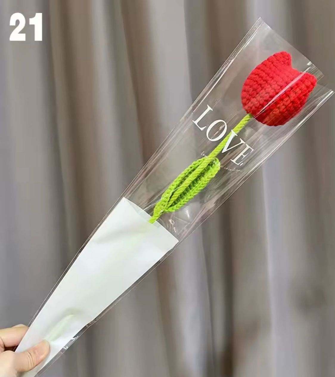 Casual Elegant Minimalist Flower Yarn Artificial Flowers