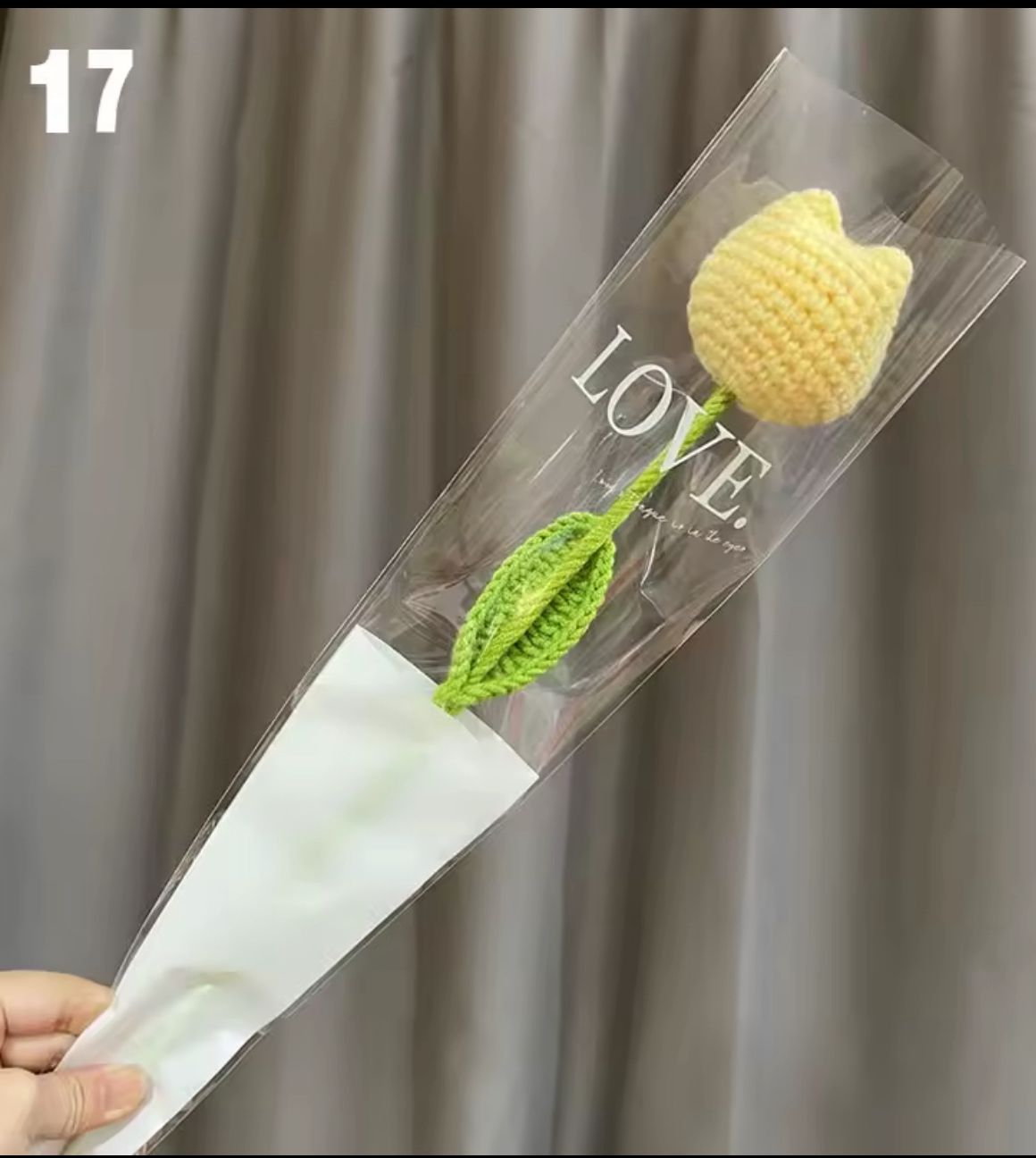 Casual Elegant Minimalist Flower Yarn Artificial Flowers