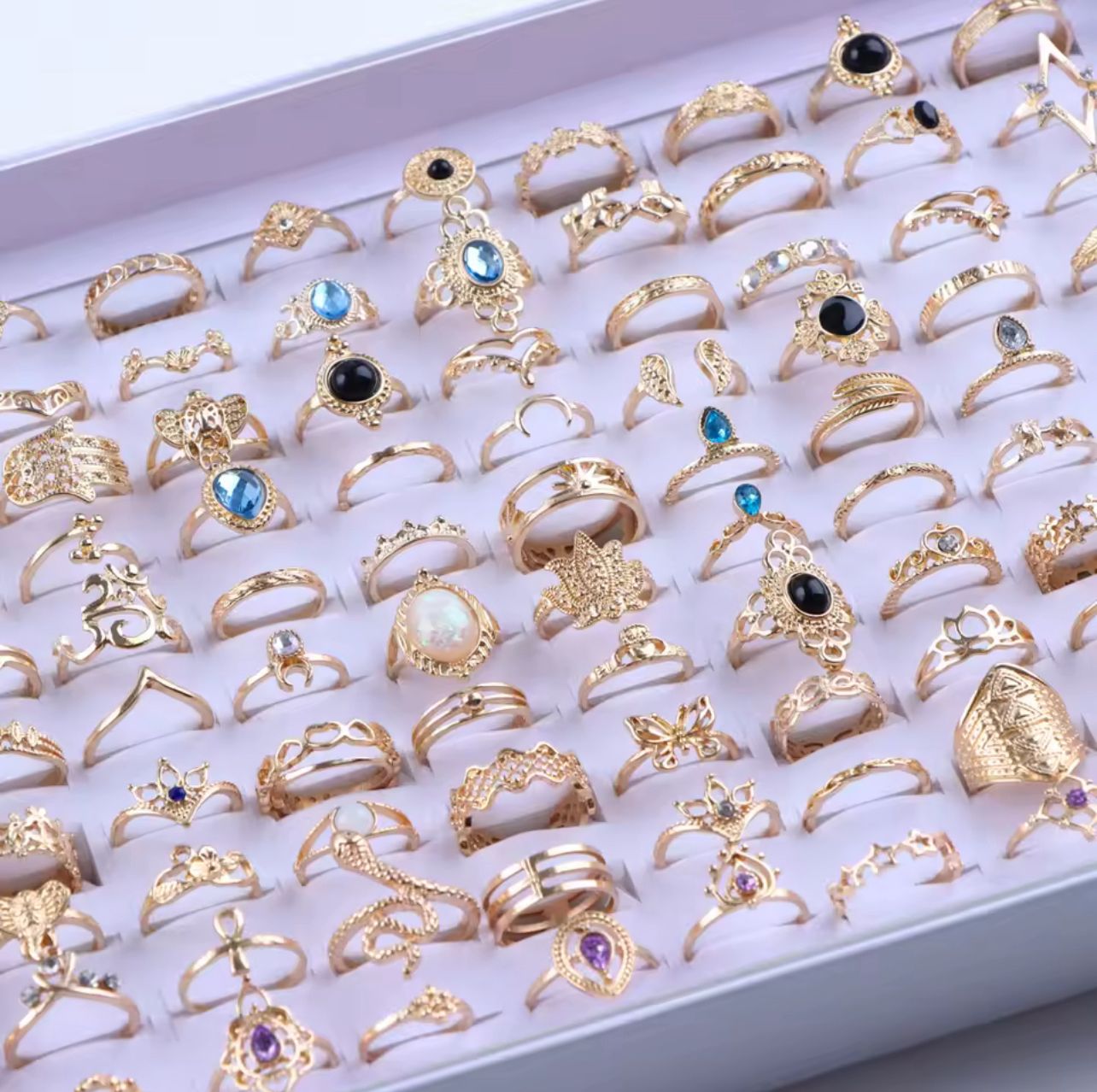 Elegant & Classic Rings- Diffrent Designs - Rings Sizes 4-14