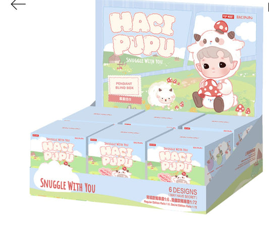 Hacipupu snuggle with you series- Pendant blind box