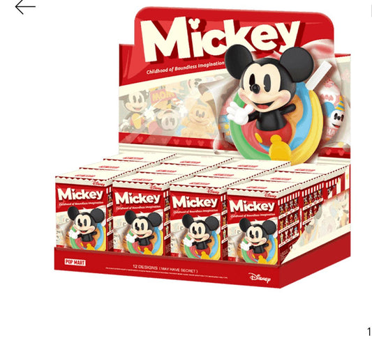 Disney Mickey Childhood of Boundless Imagination Series blind box
