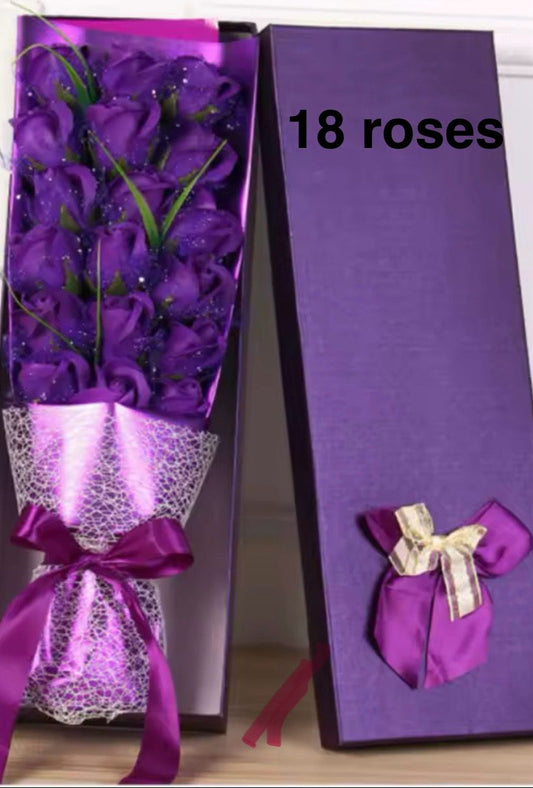 Elegant 11 Roses Soap Flower with Gift Box – The Perfect Surprise for your loved one