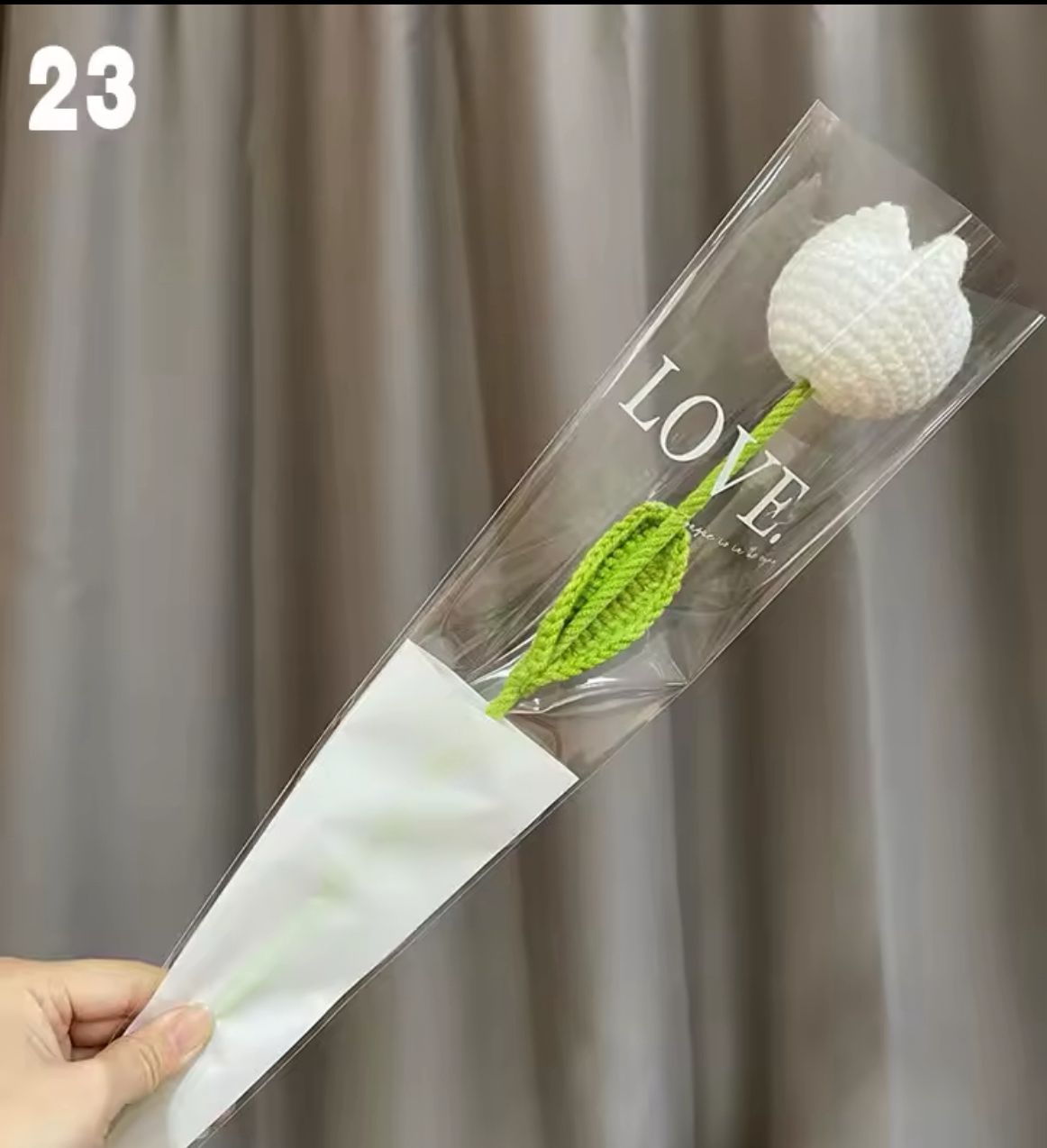 Casual Elegant Minimalist Flower Yarn Artificial Flowers