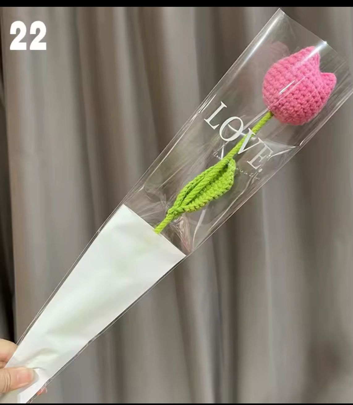 Casual Elegant Minimalist Flower Yarn Artificial Flowers