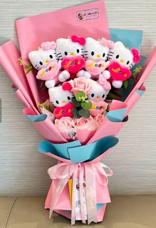 Hello Kitty Bouquet with Customization
