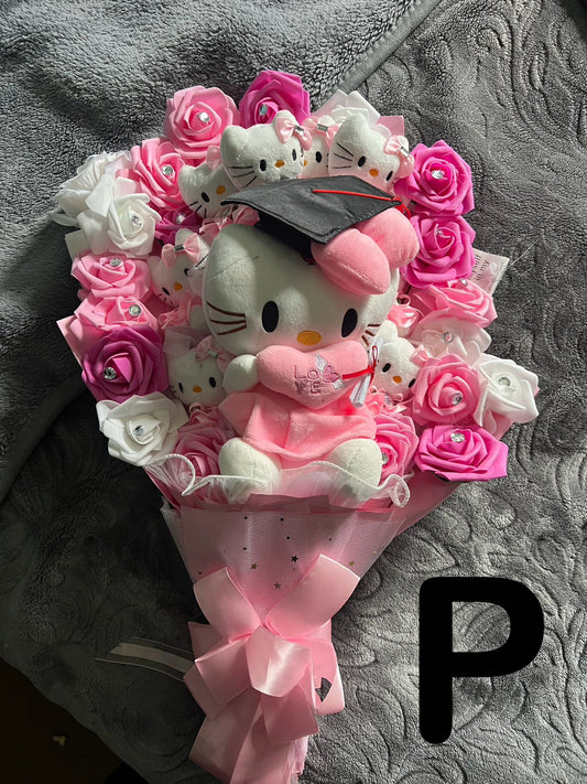 Hello Kitty Bouquet with flowers