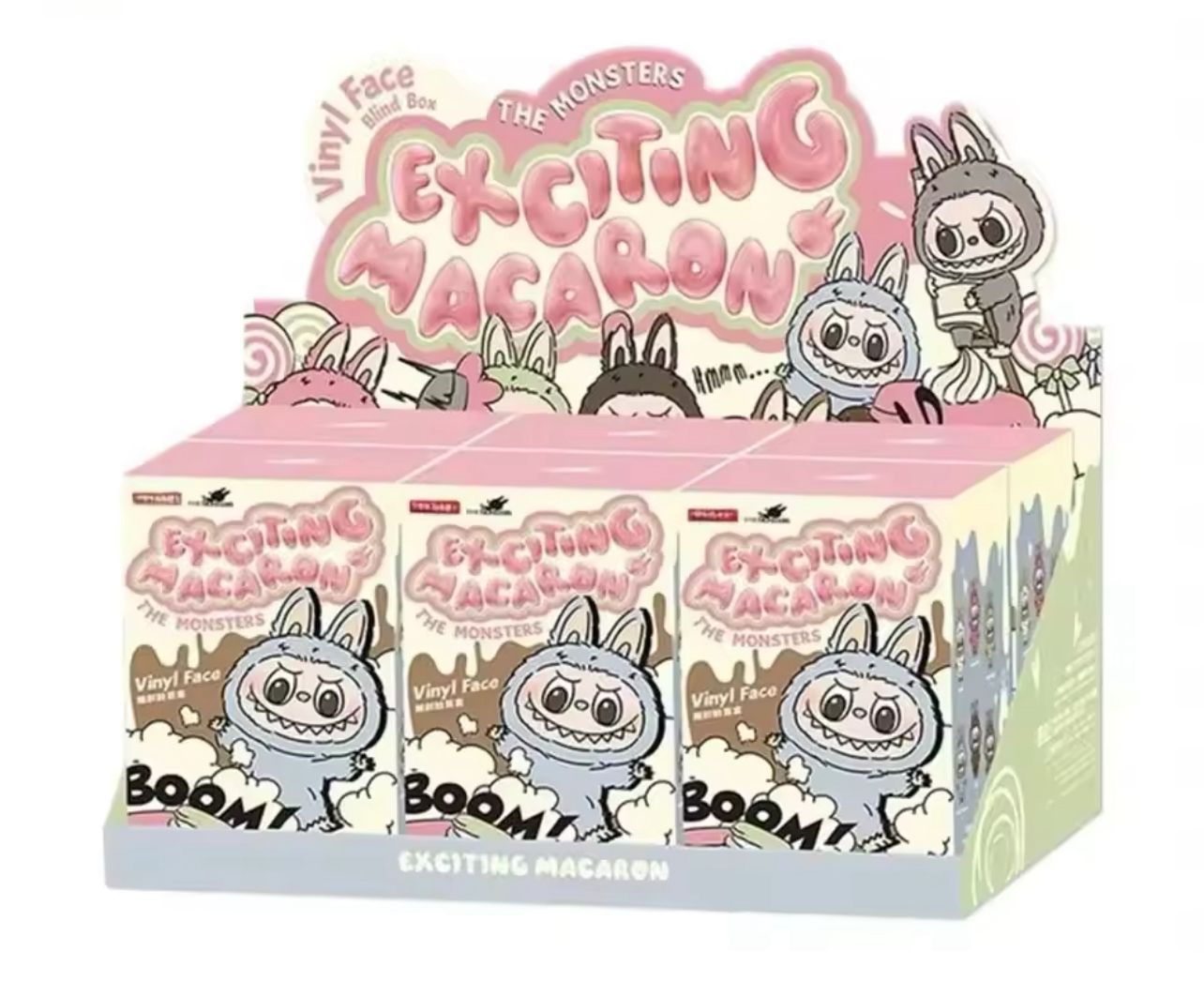 Labubu Exciting Macarons Series Blind Box 1 pc