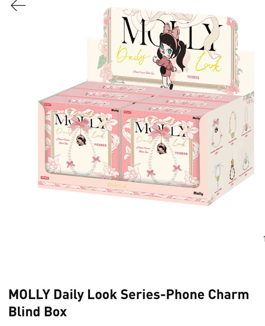 Molly Dally Look Series- Phone charm blind box