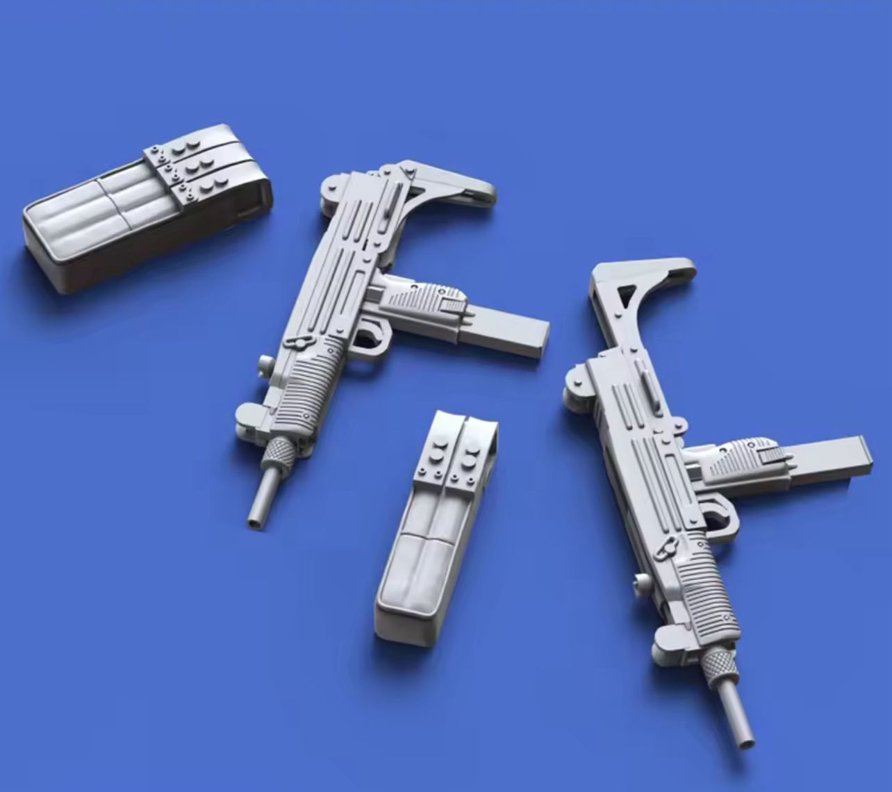 Gun toys for Lububu's figure
