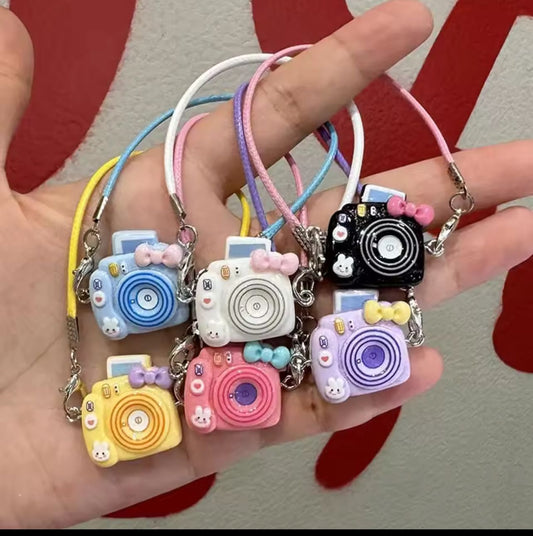 Labubu Camera Pendant
