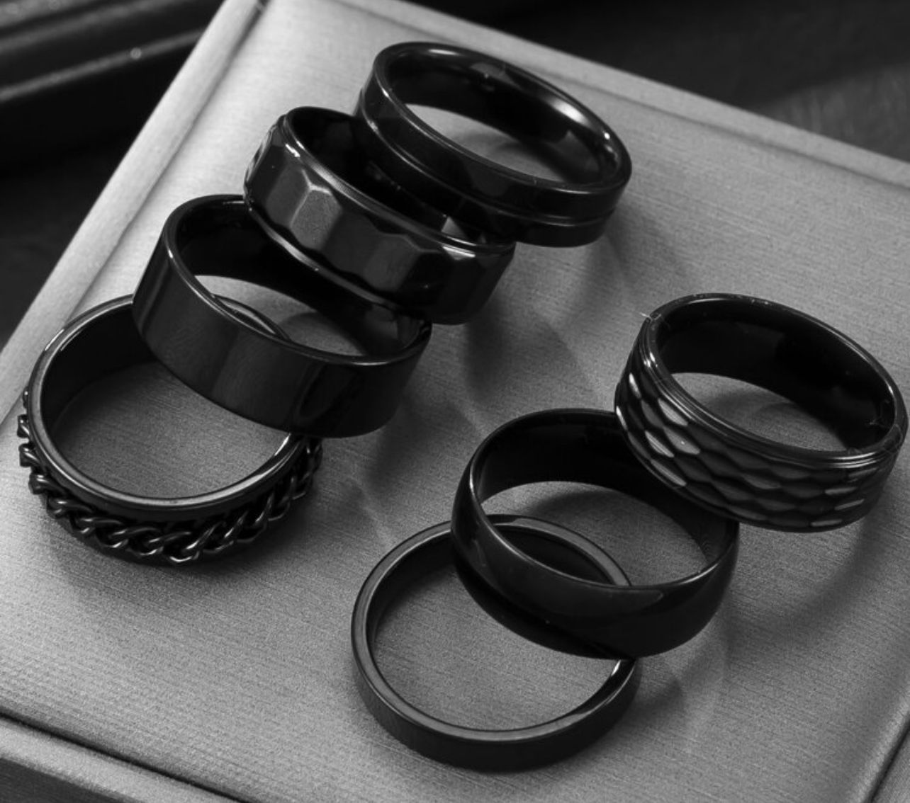 Elegant & Classic Rings- Diffrent Designs - Rings Sizes 7-14