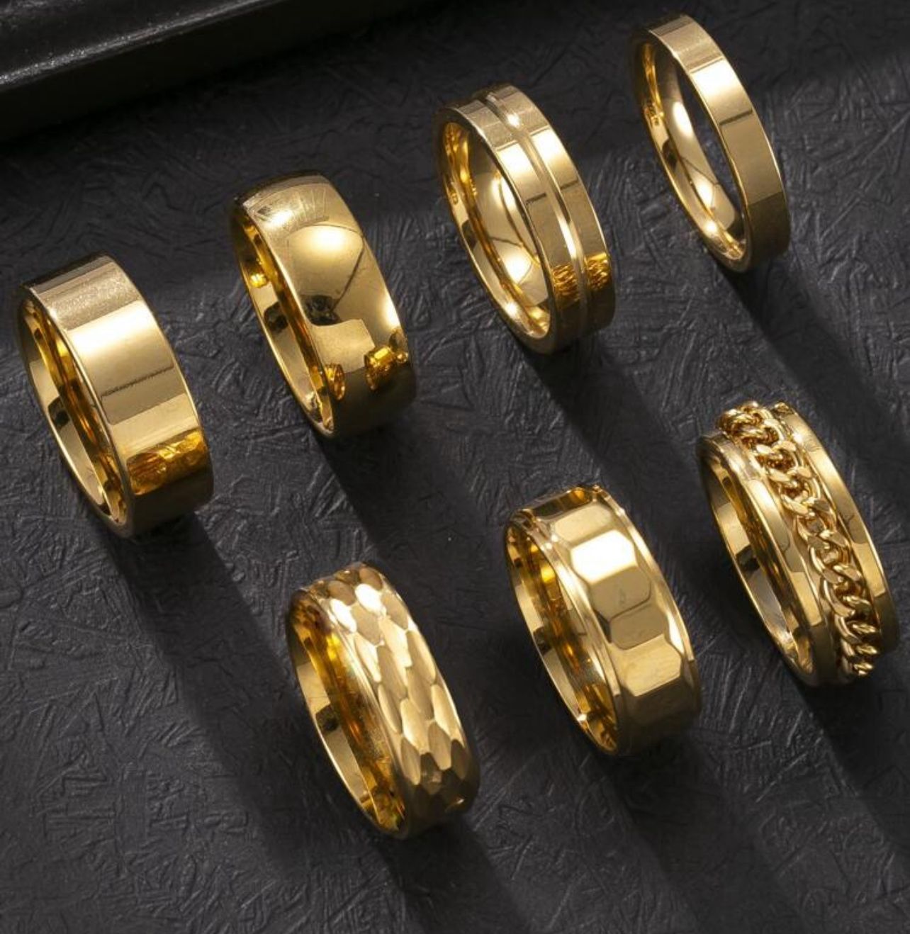 Elegant & Classic Rings- Diffrent Designs - Rings Sizes 7-14