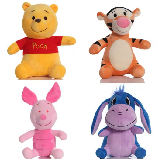 Disney Winnie The Pooh and Friends Plush Doll Soft Toys Bean Bag Pillow Pet