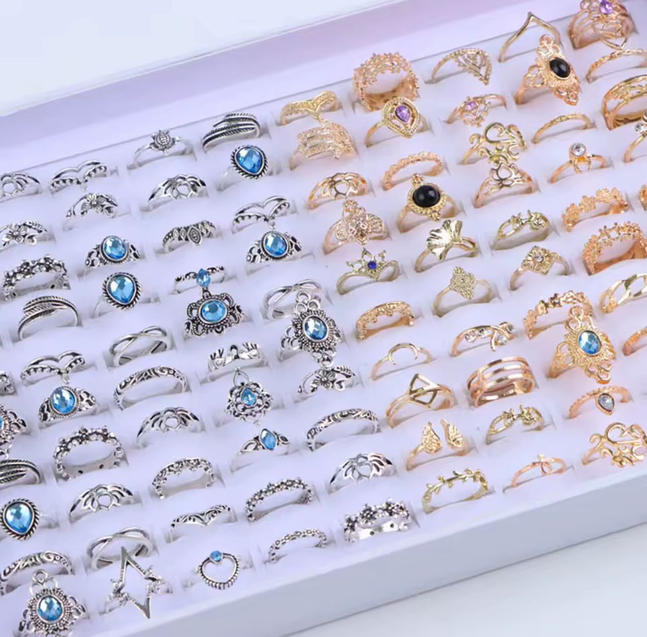 Elegant & Classic Rings- Diffrent Designs - Rings Sizes 4-14