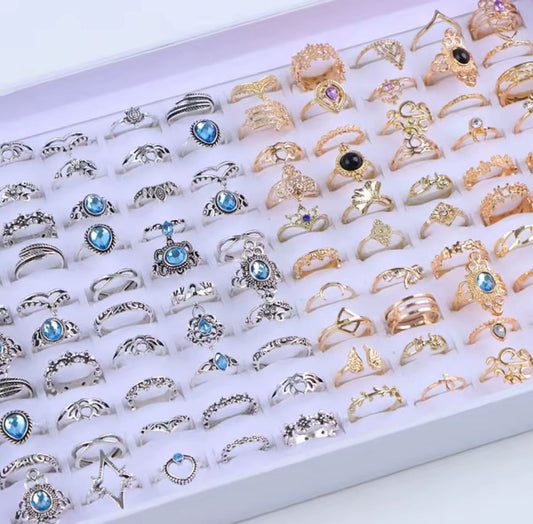 Elegant & Classic Rings- Diffrent Designs - Rings Sizes 4-14