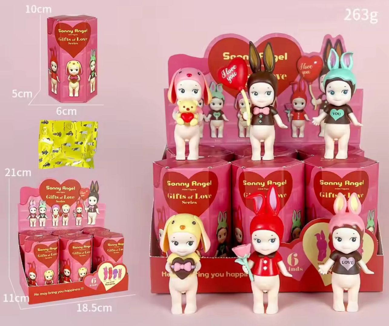 Sonny Angel- Gifts of Love Series 1 pc