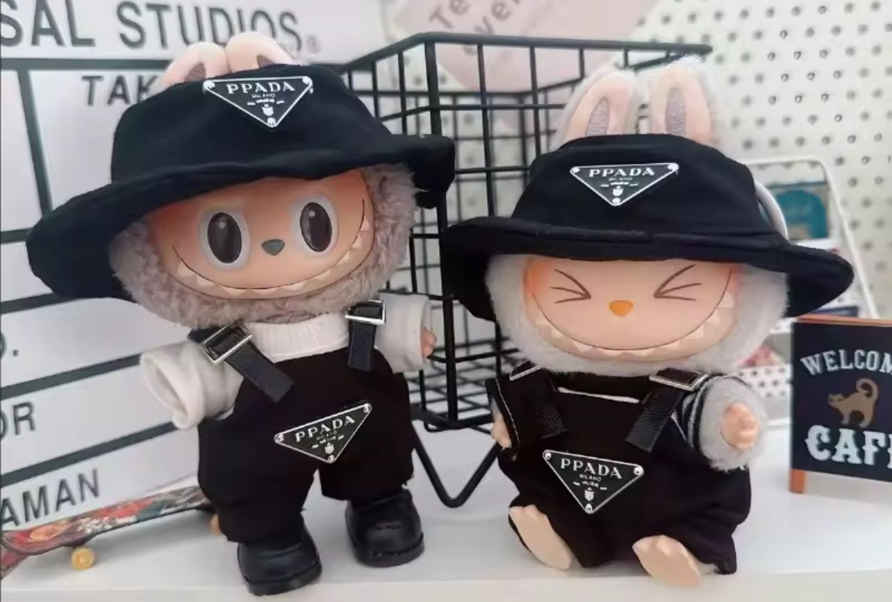Labubu Little Cap + Little Cokkie Man Costume
